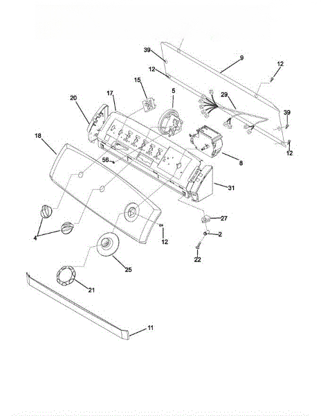 Frigidaire Electrical Harness 134544700