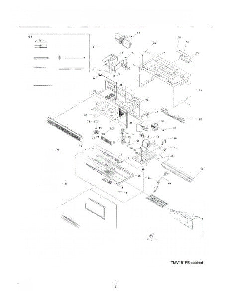 Frigidaire Microwave Wrapper 5304456124