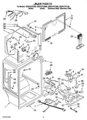 Whirlpool Refrigerator Wire Harness 2310099