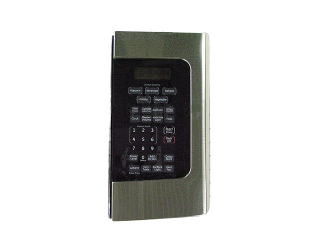 GE Microwave Contol Panel Asm Ss WB07X11054