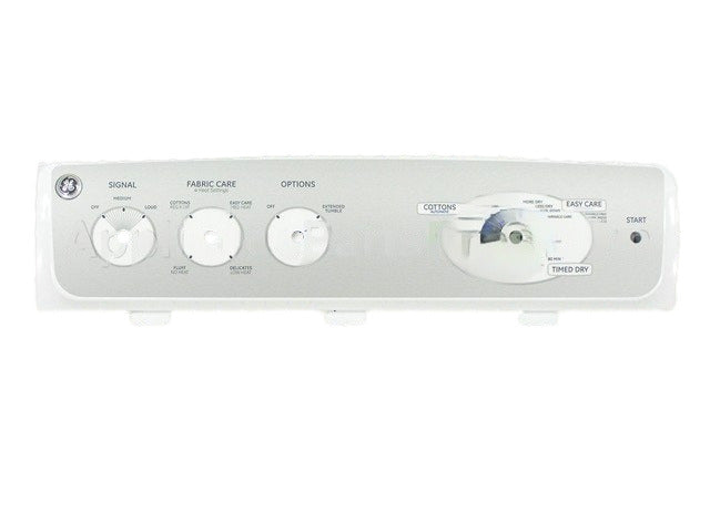 GE Dryer Backsplash Asm Wh WE19M1511