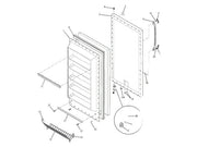 GE Freezer Hinge Lh Tilt Basket WR13X10441