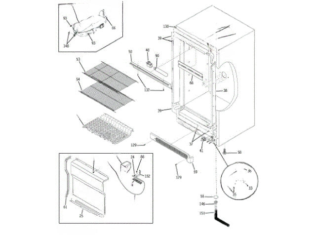GE Freezer Shield-Light WR02X12444