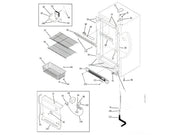 GE Freezer Cover-Evaporator WR17X12165