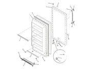 GE Freezer Hinge Rh Tilt Basket WR13X10442