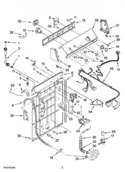 Whirlpool Control Panel W10089690