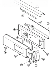Whirlpool Panel, Control (alm) 21001268