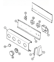Whirlpool Panel Control (wht) 21001480