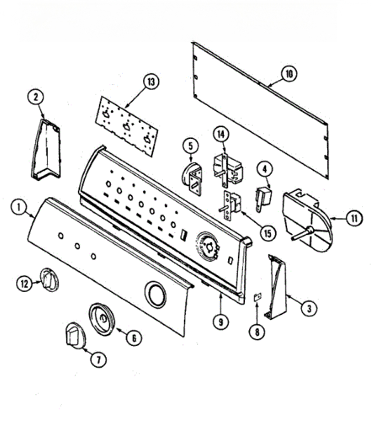 Whirlpool Control Panel 21001723