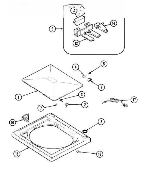 Whirlpool Assembly, Lead & Sleeve 21001644