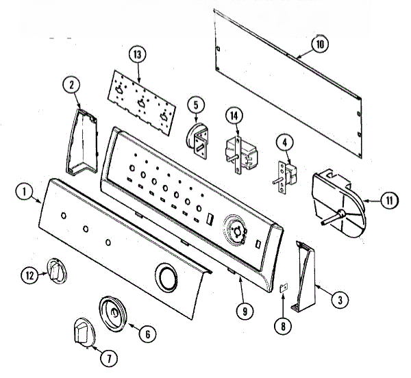 Whirlpool Control Panel 21001654