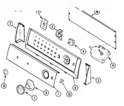 Whirlpool White Control Panel 21001842