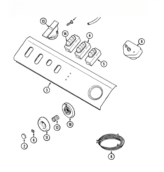 Whirlpool Wire Harness 22002216