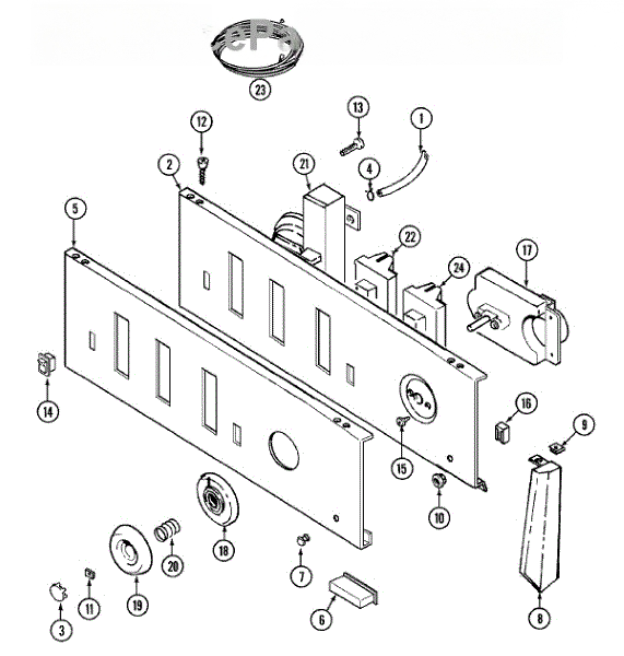 Whirlpool Main Wire Harness 22001623