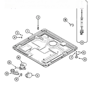 Whirlpool Washer/Dryer Combo Base, Assembly 22003435