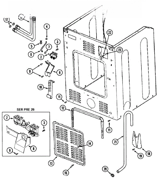 Whirlpool Bracket, Water Valve 22002572