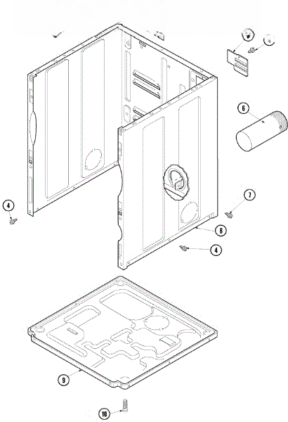 Whirlpool Dryer Relief, Strain 38384