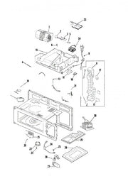 Whirlpool Microwave Duct-Air 53001043