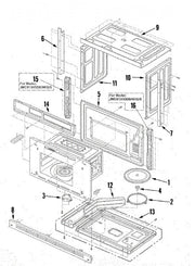 Whirlpool Microwave Plate, Base 53001279