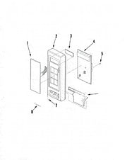 Whirlpool Microwave Touchpad (bsq) 53001304
