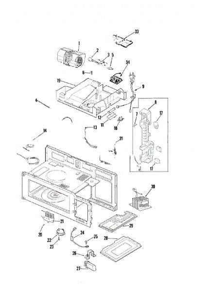 Whirlpool Microwave Protector (mech) 53001362