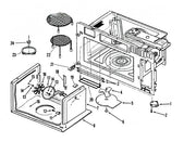 Whirlpool Microwave Insulator Assembly 53001455