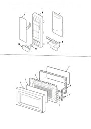 Whirlpool Microwave Switch, Membrane (bs 53001076