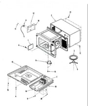 Whirlpool Microwave Bracket, Sensor 53001312