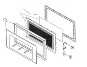 Whirlpool Microwave Hinge, Door 58001024