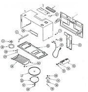 Whirlpool Microwave Bracket, Lamp 58001044