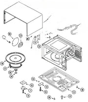 Whirlpool Microwave Washer 5X10X0.8 58001196