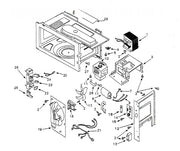 Whirlpool Microwave Board, P.c./w Fuse H 58001340