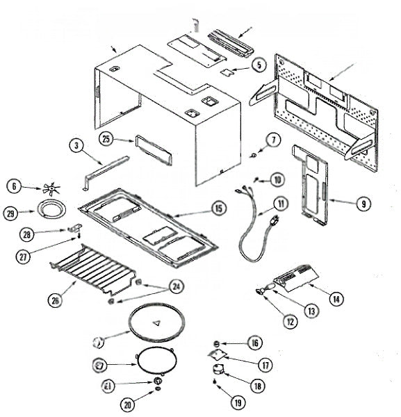 Whirlpool Microwave Screw 58001241