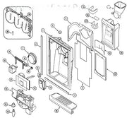 Whirlpool Refrigerator Wire Harness, Ftn. 61003787