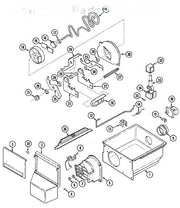 Whirlpool Refrigerator Door, Ice Access 61001015