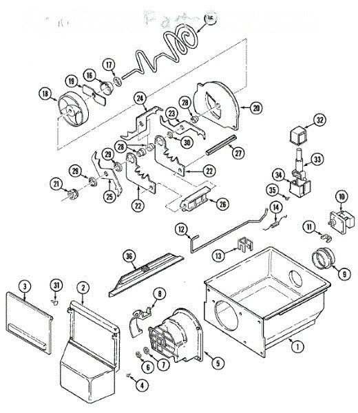 Whirlpool Refrigerator Door, Ice Access 61001015