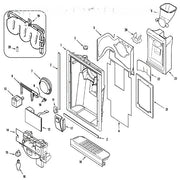 Whirlpool Refrigerator Wire Harness, Ftn. 61005837