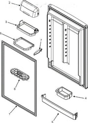Whirlpool Refrigerator Tray-Egg 63001551