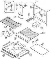 Whirlpool Refrigerator Seal, Ice Tunnel (lower) 66325-27