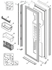 Whirlpool Refrigerator Trim, Perimeter (top 67001574