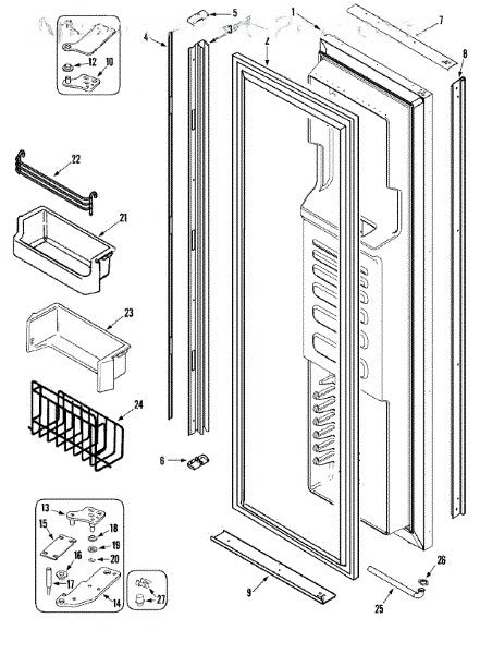 Whirlpool Refrigerator Trim, Perimeter (top 67001574