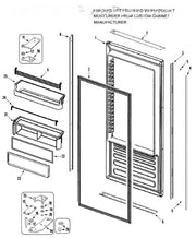 Whirlpool Refrigerator Trim, Perimeter (top 67001570