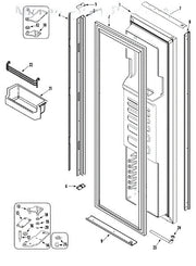Whirlpool Refrigerator Trim, Perimeter (top 67001469