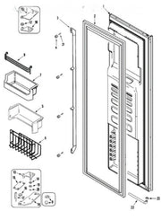 Whirlpool Refrigerator Wire, Pick Off Shelf 67006191