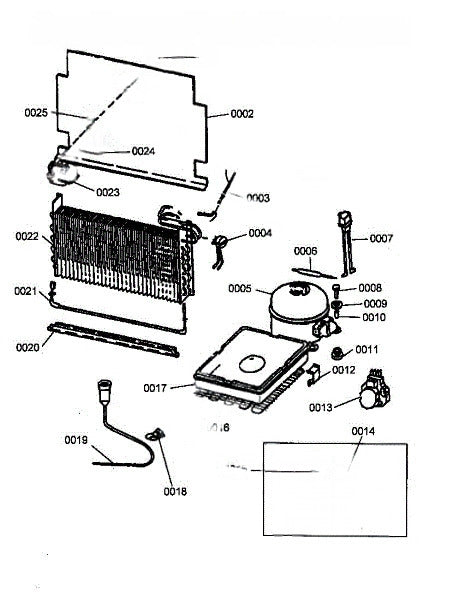 Whirlpool Freezer Kit, Compressor (R134A) 68001422