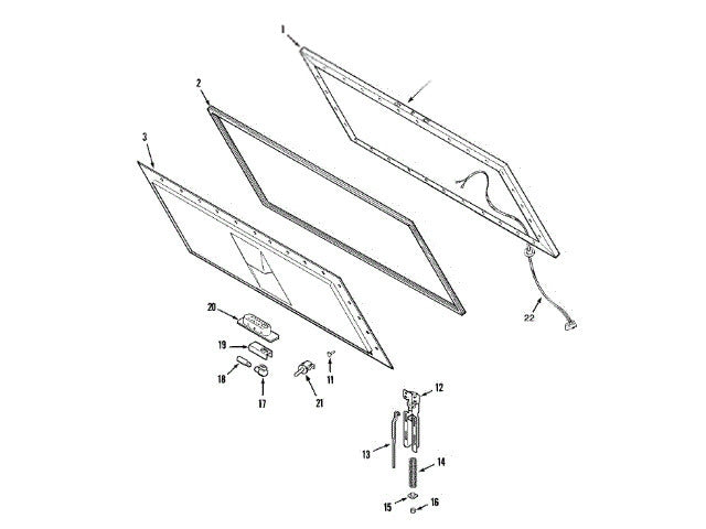 Whirlpool Freezer Lock Kit 68001533