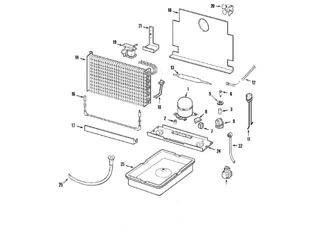 Whirlpool Freezer Cover, Wire 68001603