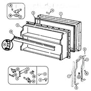 Whirlpool Refrigerator Frame, Handle 70052-2