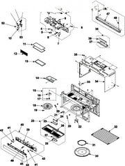 Samsung Microwave Wire- DE66-00121A