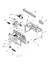 Whirlpool Microwave Blade Stir DE66-00178A